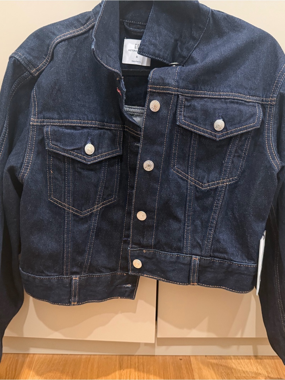 Victoria Beckham X GAP denim jacket S - Picture 2 of 4